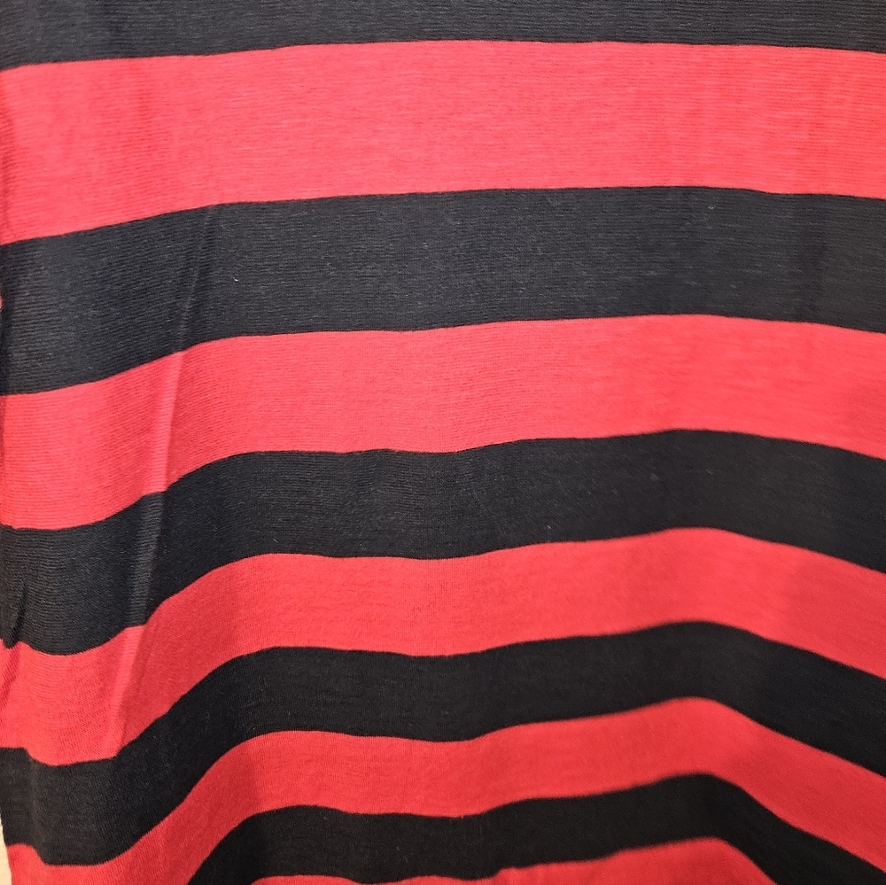 JCP Womans Striped 3/4 Sleeve Top Size Xl - Picture 6 of 14